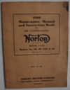 Norton Mod. 88, 99, ES2, 50